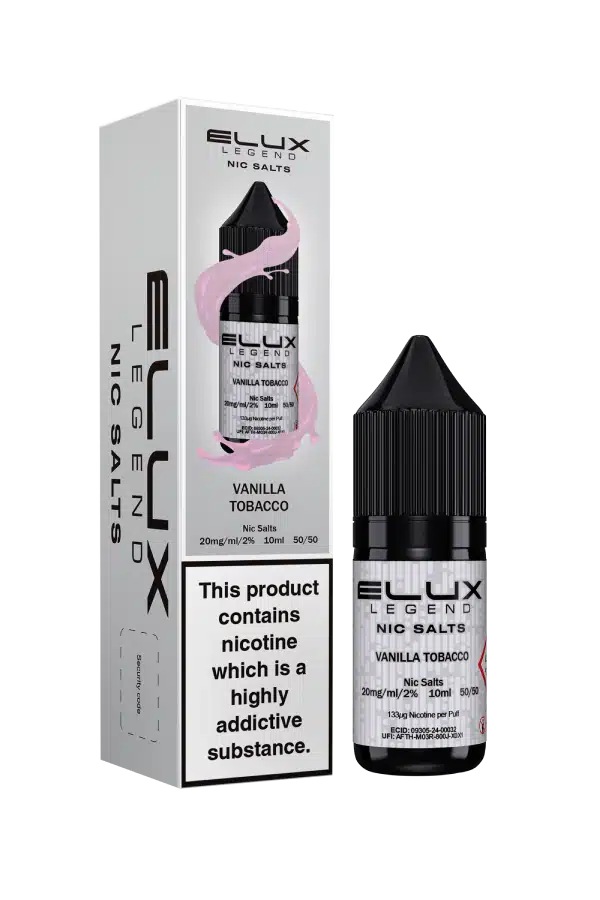 Elux-Legend-Nic-Salts-10ml-Vanilla-Tobaccowebp - Element Vapor Australia