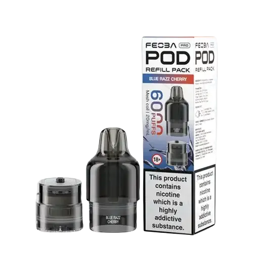 FEOBA-Pro-6000-Prefilled-Pods-Blue-Razz-Cherrywebp - Element Vapor Australia