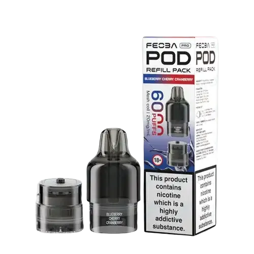 FEOBA-Pro-6000-Prefilled-Pods-Blueberry-Cherry-Cranberrywebp - Element Vapor Australia
