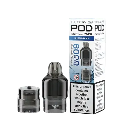 FEOBA-Pro-6000-Prefilled-Pods-Blueberry-Icewebp - Element Vapor Australia