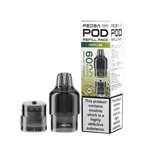 FEOBA-Pro-6000-Prefilled-Pods-Lemon-Limewebp - Element Vapor Australia