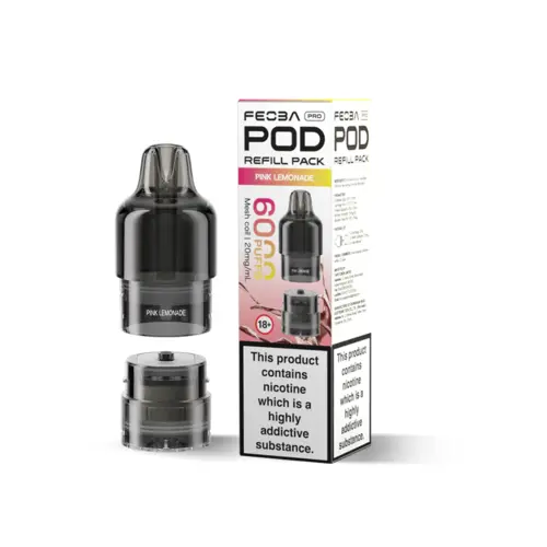 FEOBA-Pro-6000-Prefilled-Pods-Pink-Lemonadewebp - Element Vapor Australia