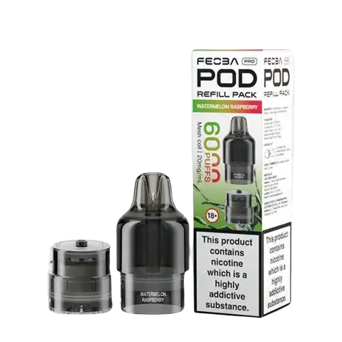 FEOBA-Pro-6000-Prefilled-Pods-Watermelon-Raspberrywebp - Element Vapor Australia