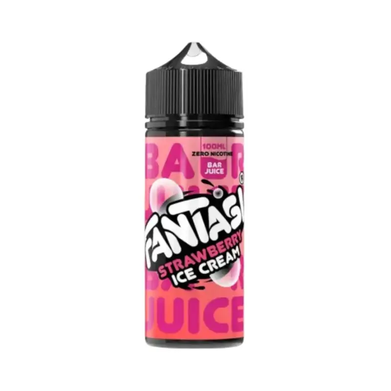 Fantasi-Bar-Juice-100ml-Shortfill-Strawberry-Ice-Creamwebp - Element Vapor Australia