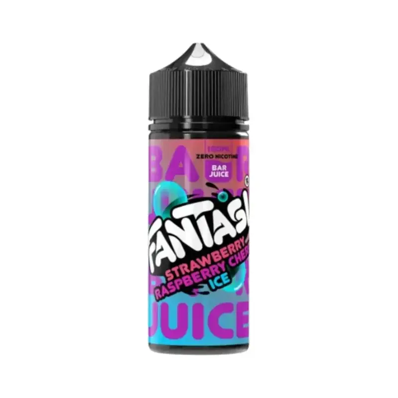 Fantasi-Bar-Juice-100ml-Shortfill-Strawberry-Raspberry-Cherry-Icewebp - Element Vapor Australia