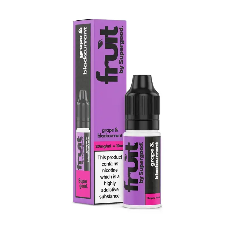 Fruit-By-Supergood-10ml-Nic-Salt-Grape-Blackcurrantwebp - Element Vapor Australia
