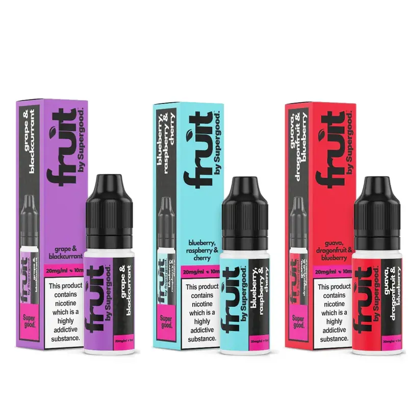 Fruit-By-Supergood-10ml-Nic-Salt-Group-Imagewebp - Element Vapor Australia