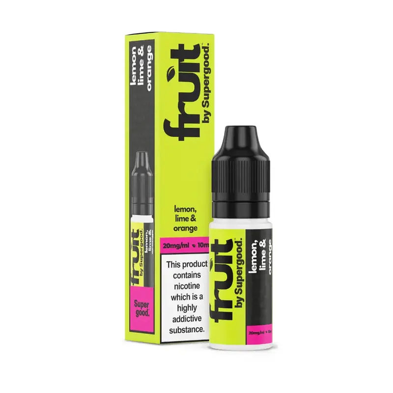 Fruit-By-Supergood-10ml-Nic-Salt-Lemon-Lime-Orangewebp - Element Vapor Australia