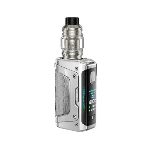 GeekVape-Aegis-Legend-5-Kit-Frost-Silverwebp - Element Vapor Australia