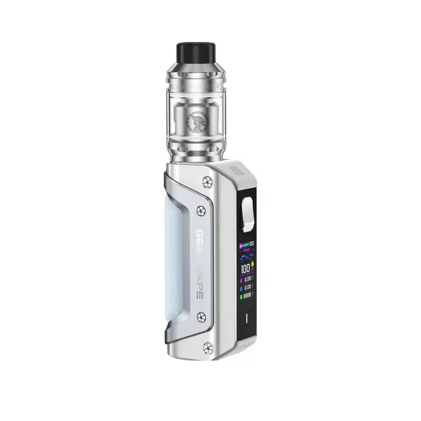 Geekvape-Aegis-Solo-3-Kit-Silverwebp - Element Vapor Australia