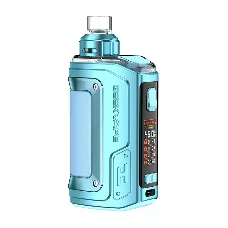 Geekvape-H45-Hero-2-Pod-Kit-Crystal-Bluewebp - Element Vapor Australia