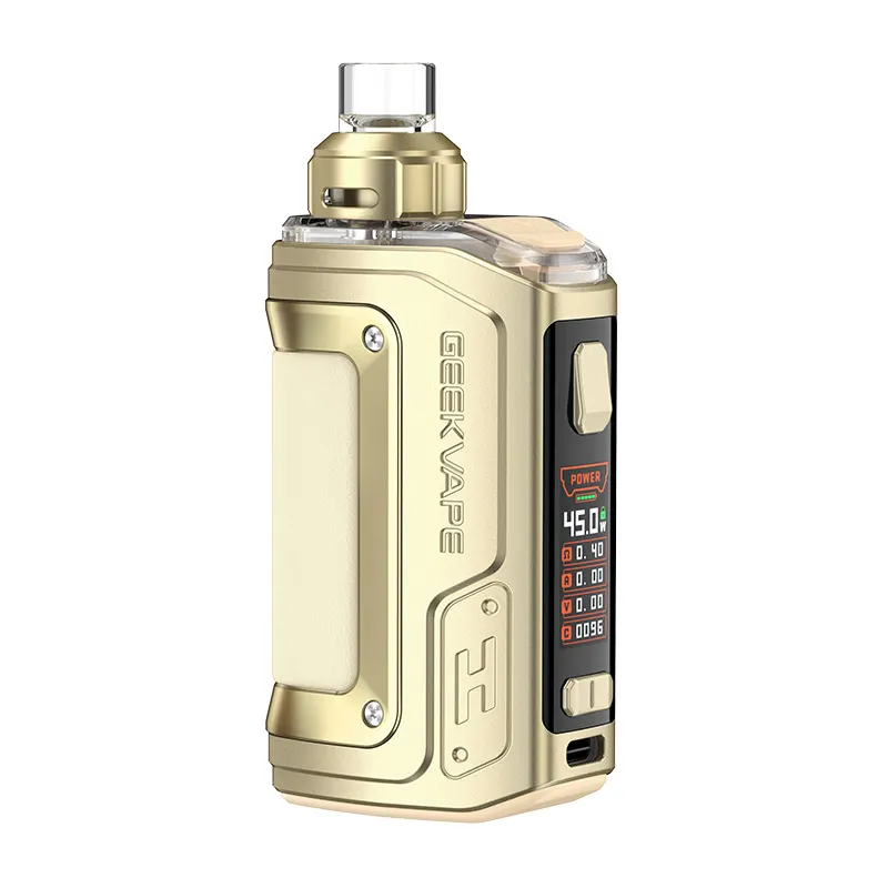 Geekvape-H45-Hero-2-Pod-Kit-Crystal-Goldwebp - Element Vapor Australia