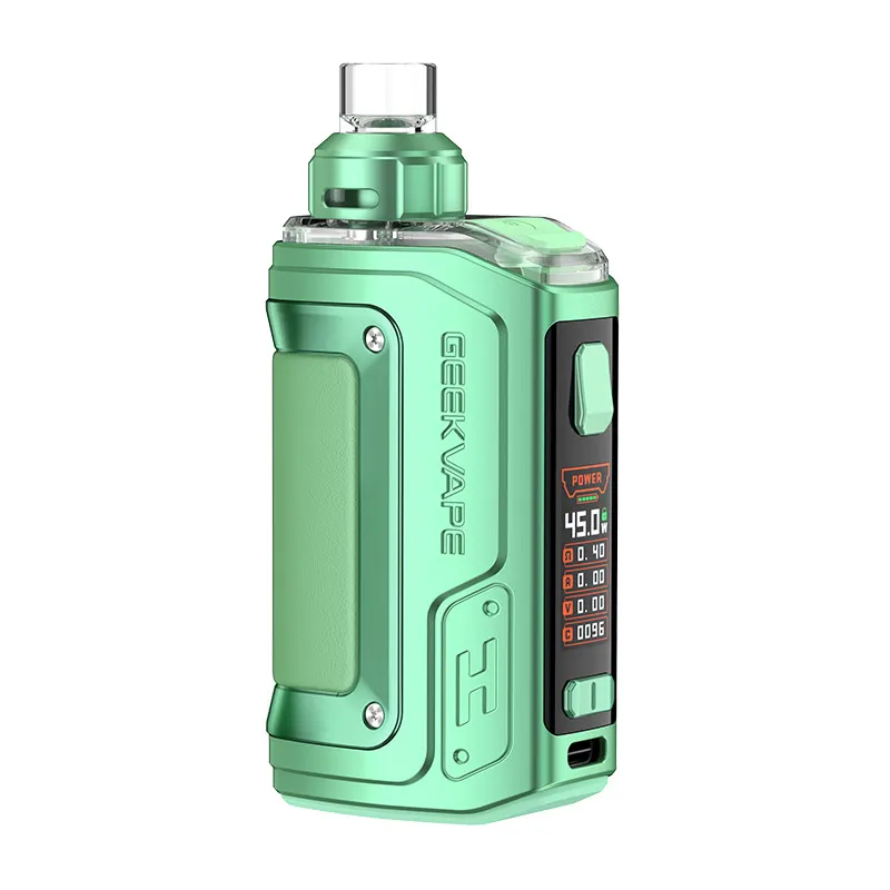 Geekvape-H45-Hero-2-Pod-Kit-Crystal-Greenwebp - Element Vapor Australia