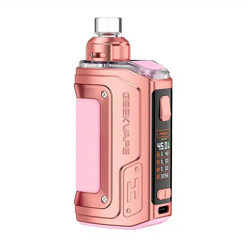 Geekvape-H45-Hero-2-Pod-Kit-Crystal-Pinkwebp - Element Vapor Australia
