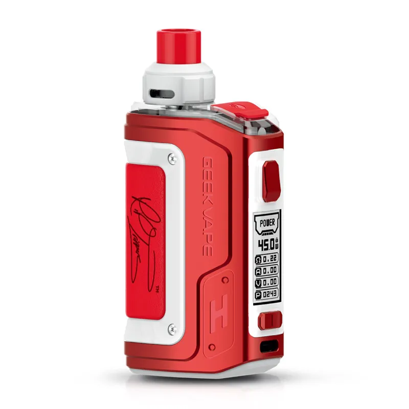 Geekvape-H45-Hero-2-Pod-Kit-Red-White-RTE-Editionwebp - Element Vapor Australia