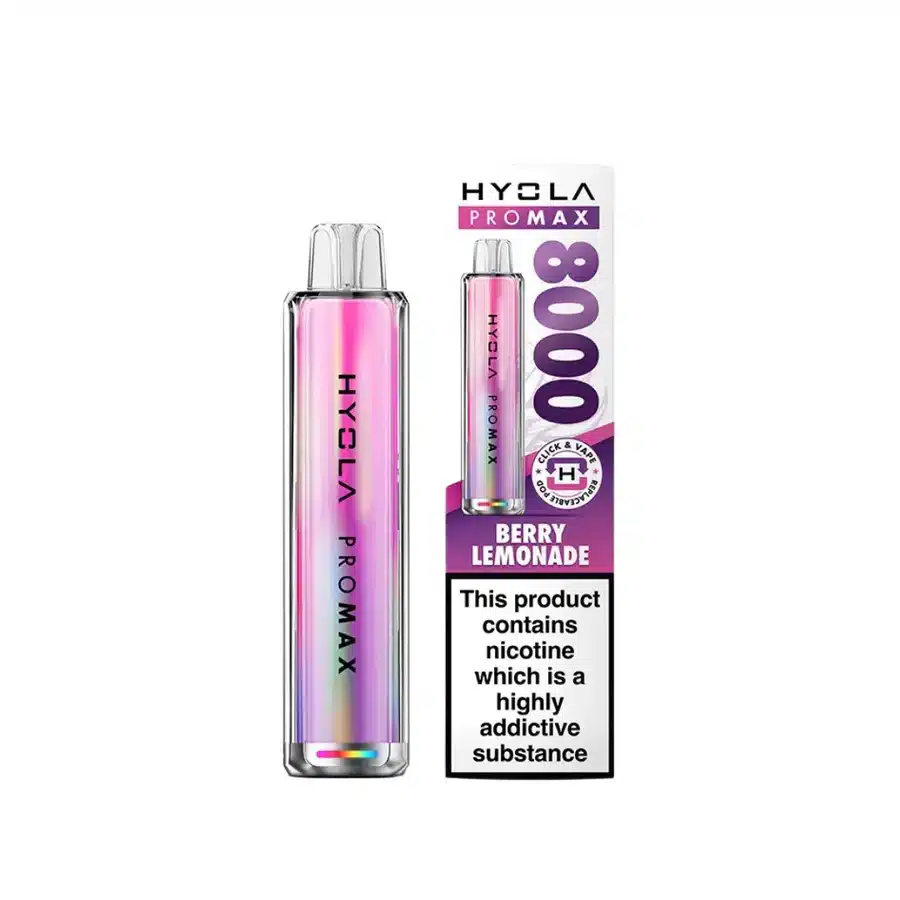 Hyola-Pro-Max-8000-Vape-Kit-Berry-Lemonadewebp - Element Vapor Australia