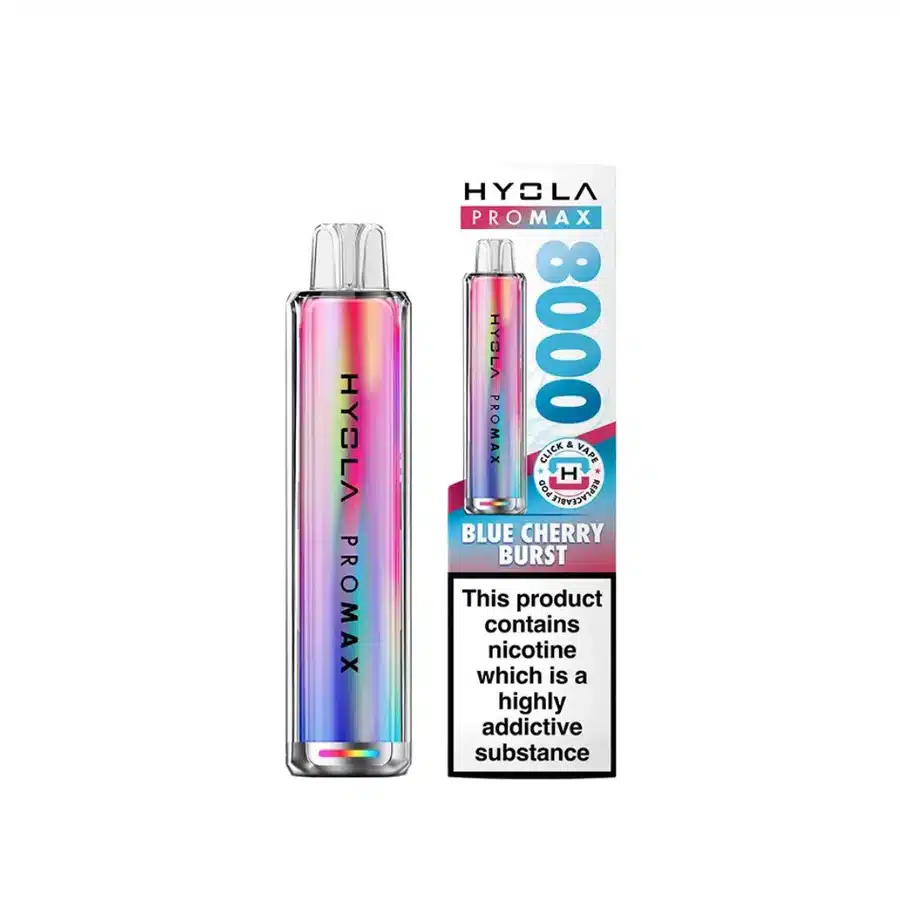 Hyola-Pro-Max-8000-Vape-Kit-Blue-Cherry-Burstwebp - Element Vapor Australia