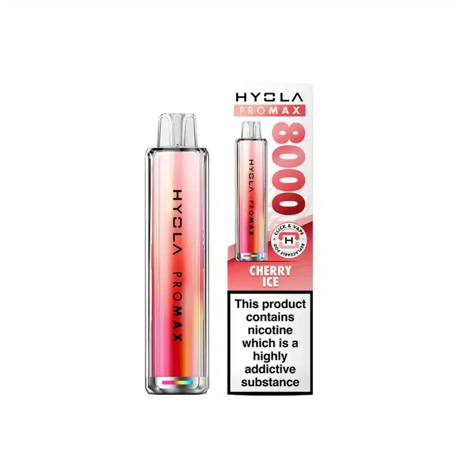 Hyola-Pro-Max-8000-Vape-Kit-Cherry-Icewebp - Element Vapor Australia