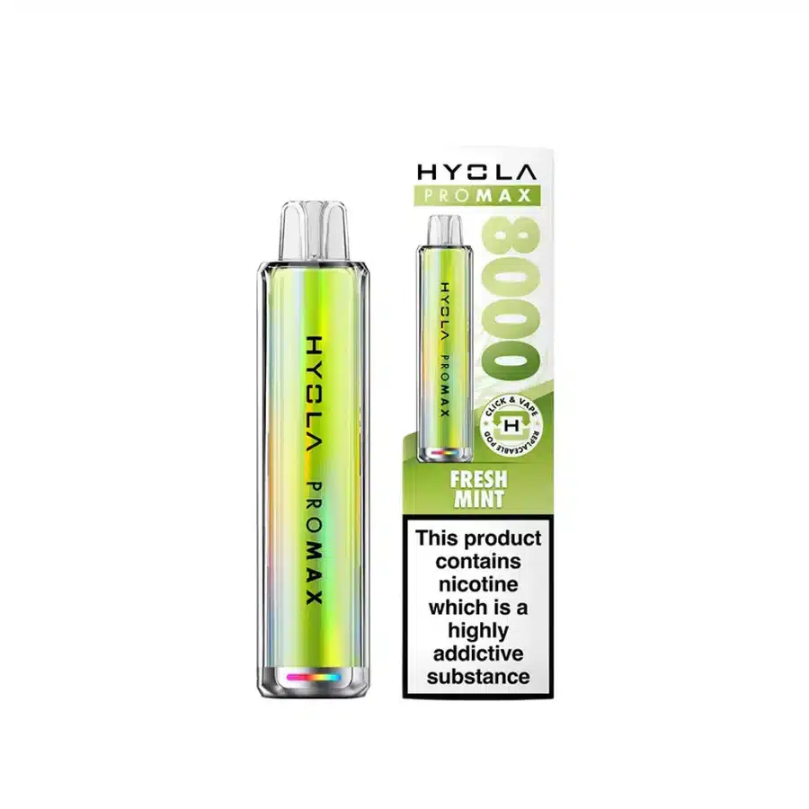 Hyola-Pro-Max-8000-Vape-Kit-Fresh-Mintwebp - Element Vapor Australia