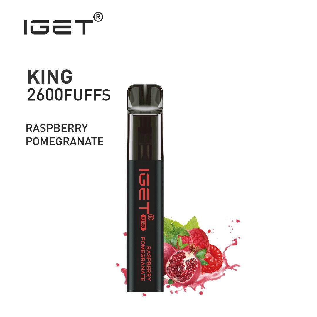 IGET-KING-RASPBERRY-POMEGRANATEjpg - Element Vapor Australia
