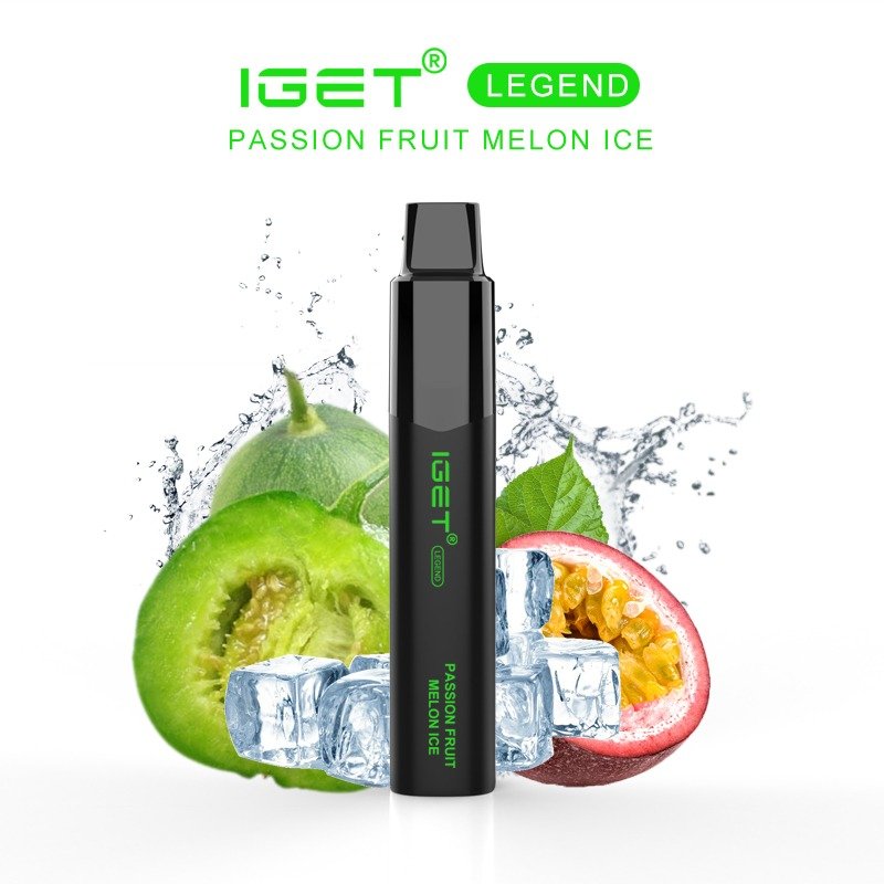 IGET-LEGEND-4000--PASSIONFRUIT-MELON-ICEjpeg - Element Vapor Australia
