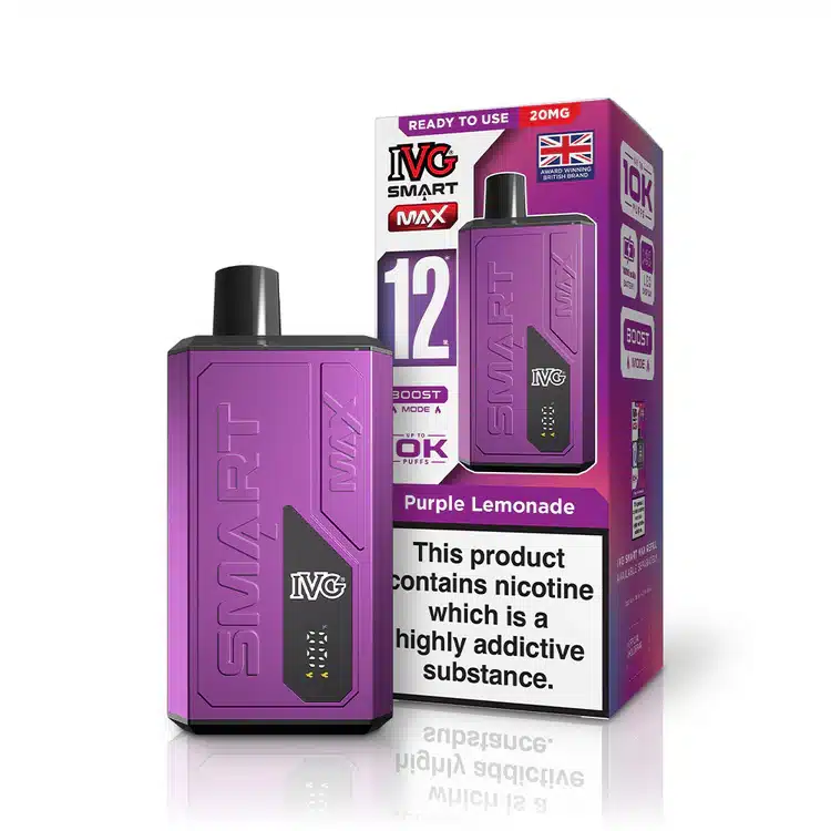 IVG-Smart-Max-10K-Kit-Purple-Lemonadewebp - Element Vapor Australia
