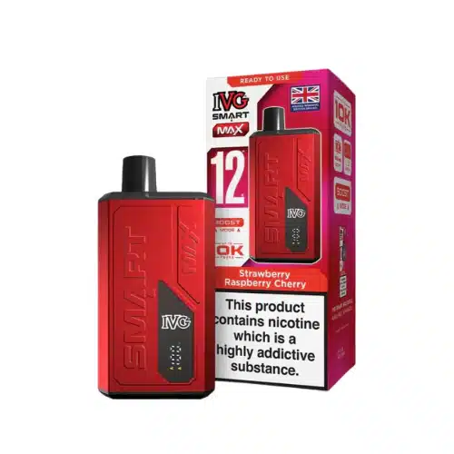 IVG-Smart-Max-10K-Kit-Strawberry-Raspberry-Cherrywebp - Element Vapor Australia