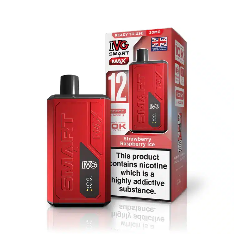 IVG-Smart-Max-10K-Kit-Strawberry-Raspberry-Icewebp - Element Vapor Australia