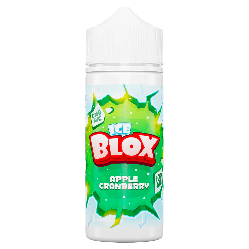 Ice-Blox-E-liquid-100ml-Shortfill-Apple-Cranberrywebp - Element Vapor Australia