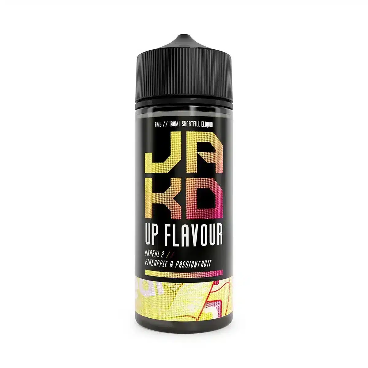 Jakd-Up-E-liquid-100ml-Shortfill-Pineapple-Passionfruitwebp - Element Vapor Australia