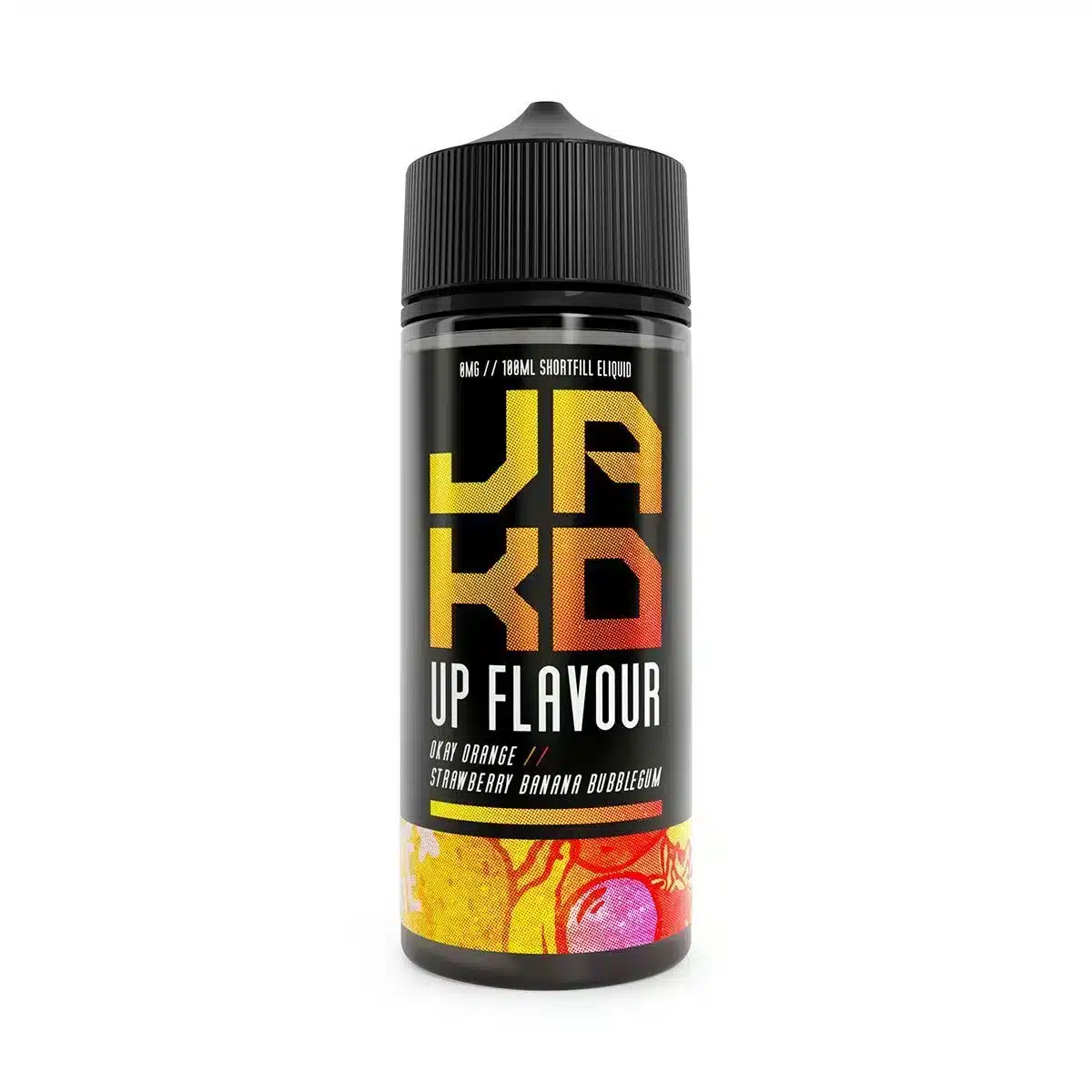 Jakd-Up-E-liquid-100ml-Shortfill-Strawberry-Banana-Bubblegumwebp - Element Vapor Australia