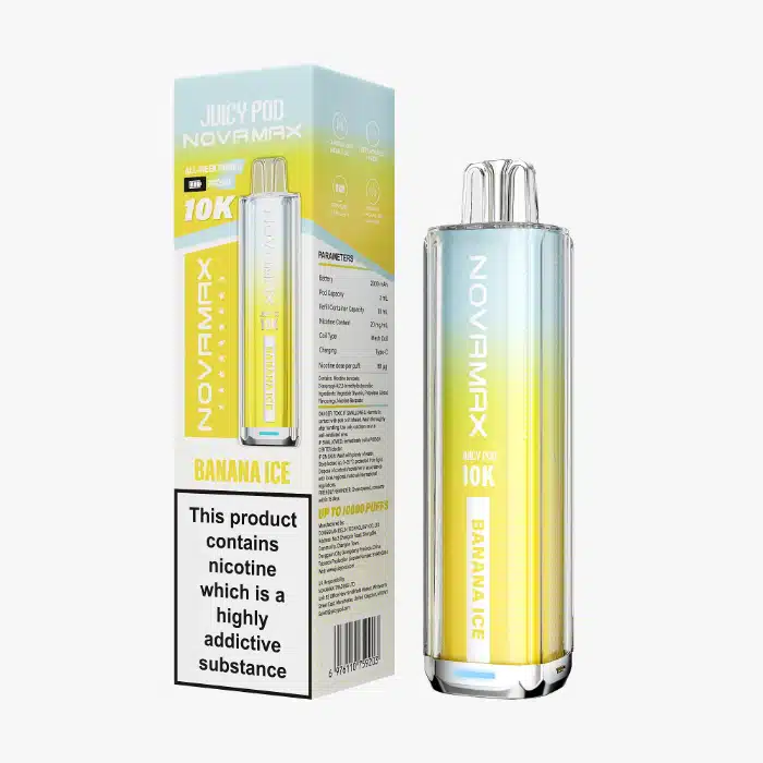 Juicy-Pod-NOVAMAX-10K-Banana-Icewebp - Element Vapor Australia
