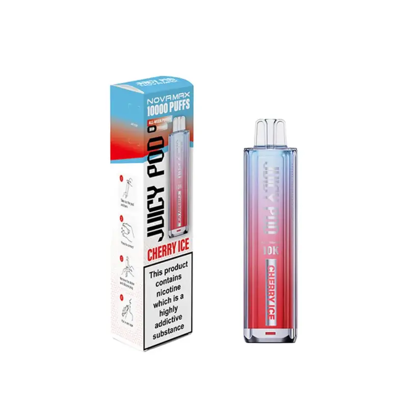 Juicy-Pod-NOVAMAX-10K-Cherry-Icewebp - Element Vapor Australia