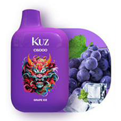 KUZ-Grape-Ice-6000png - Element Vapor Australia