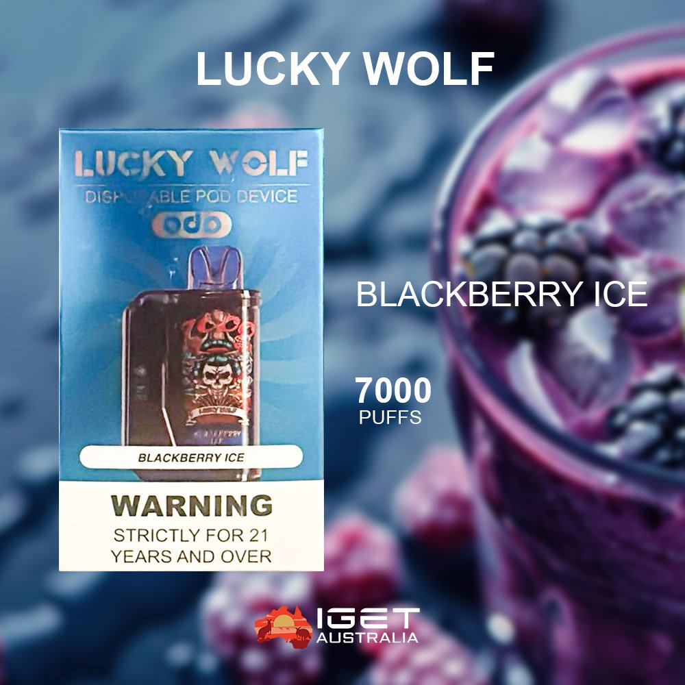 LUCKY-WOLF-BLACKBERRY-ICE-70000-PUFFSjpg - Element Vapor Australia