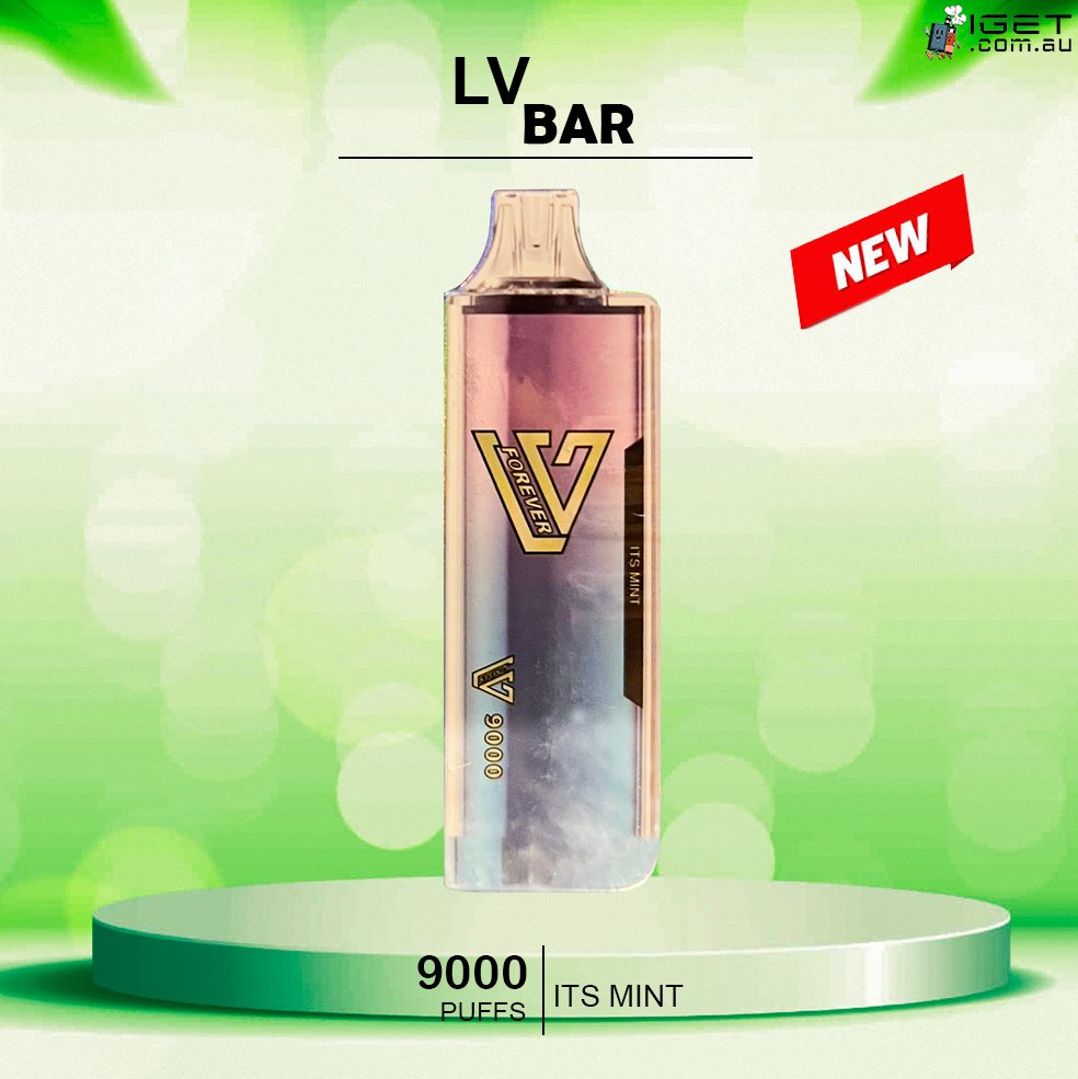 LV-BAR-ITS-MINT-9000-PUFFSjpg - Element Vapor Australia