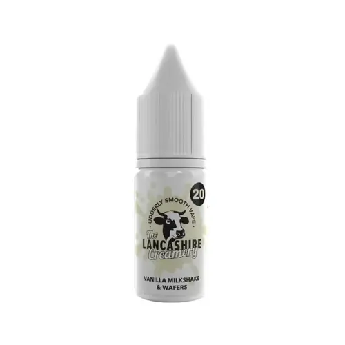 Lancashire-Creamery-Nic-Salts-10ml-Vanilla-Milkshake-Waferswebp - Element Vapor Australia