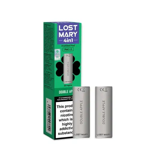 Lost-Mary-4-in-1-Replacement-Prefilled-Pods-Double-Applewebp - Element Vapor Australia