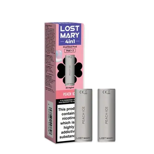 Lost-Mary-4-in-1-Replacement-Prefilled-Pods-Peach-Icewebp - Element Vapor Australia