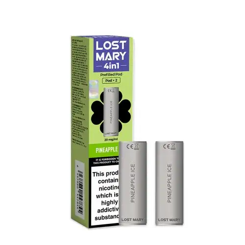 Lost-Mary-4-in-1-Replacement-Prefilled-Pods-Pineapple-Icewebp - Element Vapor Australia