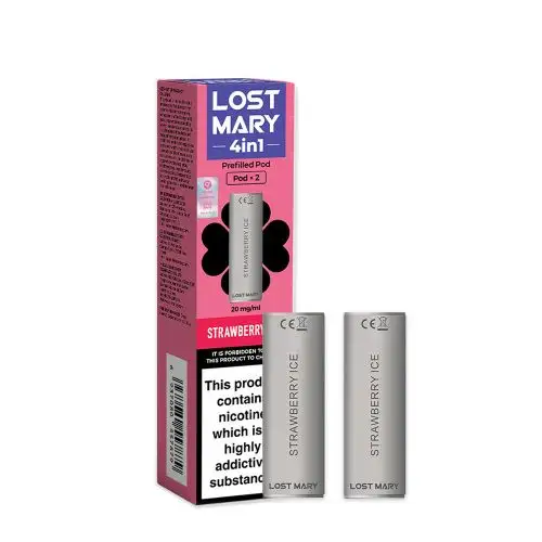 Lost-Mary-4-in-1-Replacement-Prefilled-Pods-Strawberry-Icewebp - Element Vapor Australia