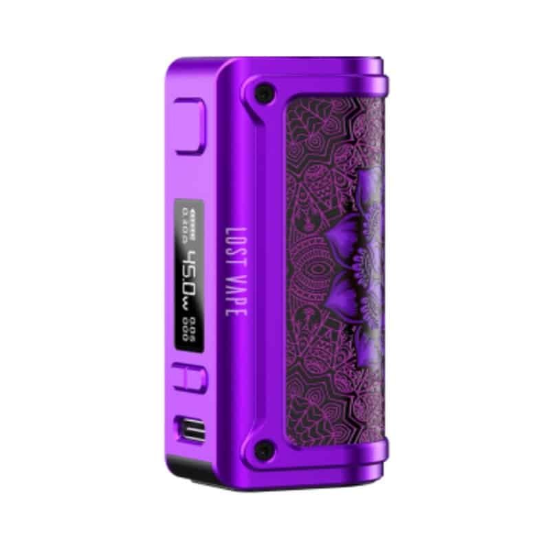 Lost-Vape-Thelema-Mini-Box-Mod-Purple-Survivorjpg - Element Vapor Australia