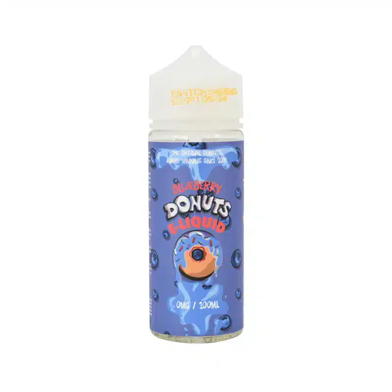 Marina-Vapes-Donut-Man-E-liquid-100ml-Shortfill-Blueberry-Donutswebp - Element Vapor Australia