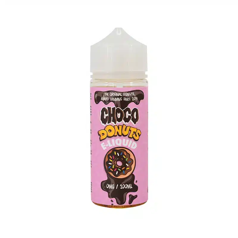 Marina-Vapes-Donut-Man-E-liquid-100ml-Shortfill-Choco-Donutswebp - Element Vapor Australia