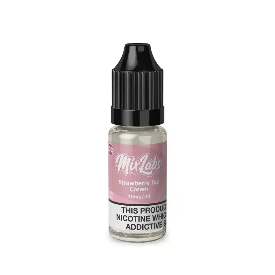 Mix-Labs-Nic-Salts-10ml-Strawberry-Ice-Creamwebp - Element Vapor Australia