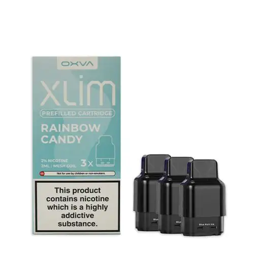 OXVA-Xlim-Prefilled-Cartridges-3-Pack-Rainbow-Candywebp - Element Vapor Australia