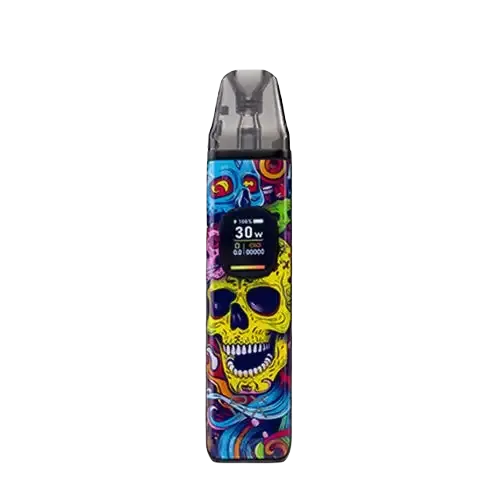 OXVA-Xlim-Pro-2-Pod-Vape-Kit-Skulliful-Black-Framewebp - Element Vapor Australia