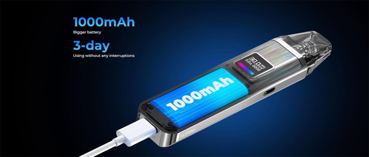 OXVA-Xlim-Pro-Pod-Kit-1000mAh-Batteryjpg - Element Vapor Australia