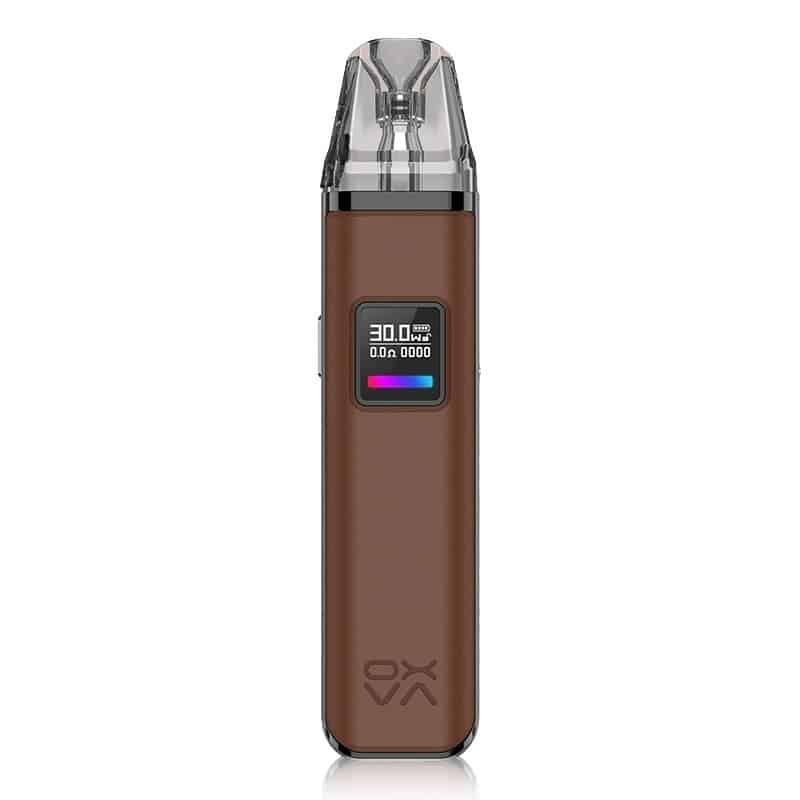 OXVA-Xlim-Pro-Pod-Kit-1000mAh-Brown-Leatherjpg - Element Vapor Australia