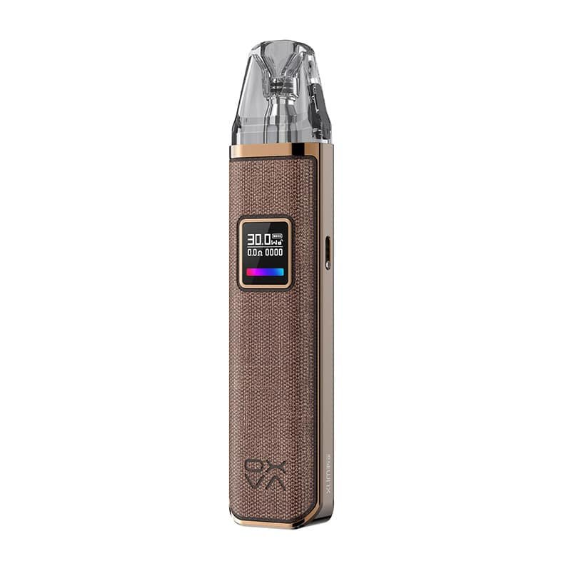 OXVA-Xlim-Pro-Pod-Kit-1000mAh-Denim-Brownjpg - Element Vapor Australia